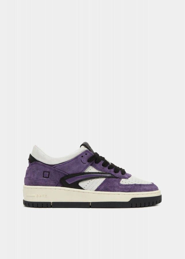 Date Sneakers W411-TO-SR-PU STRIPED PURPLE-STRIPED PURPLE