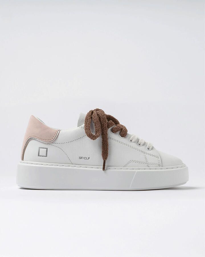 D.A.T.E. Sneakers W441-SF-CA-WP SFERA CALF-WHITE PINK