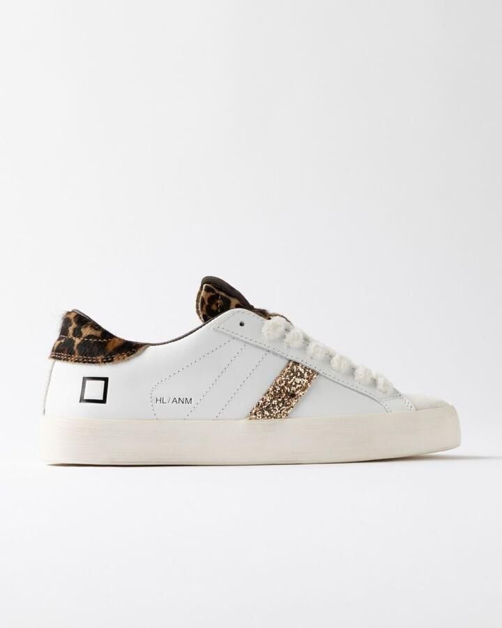D.A.T.E. Lage Sneakers W451-HL-AN-LE HILL LOW ANIMALIER-LEOPARD