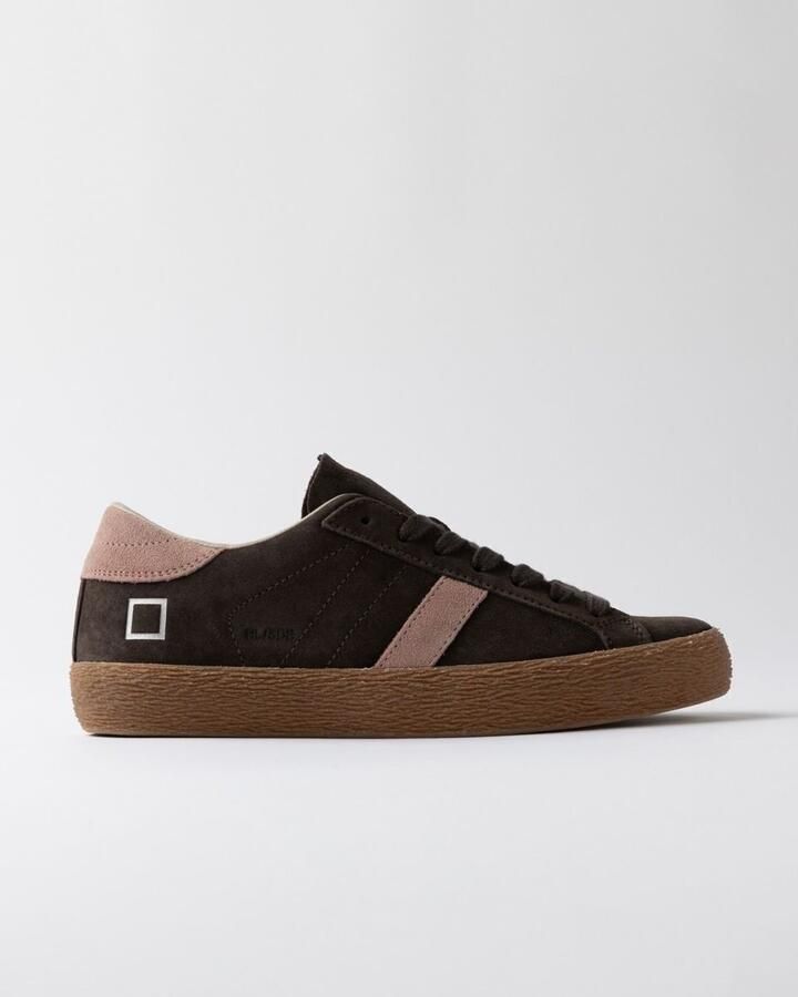 D.A.T.E. Sneakers W451-HL-SD-BR HILL LOW SUEDE-BROWN - Foto 9