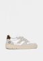 D.a.t.e. Platte schoenen van leer met suède details White Dames - Thumbnail 2