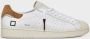 D.a.t.e. Witte Bruine Sneaker met Suède Inzet White Heren - Thumbnail 2