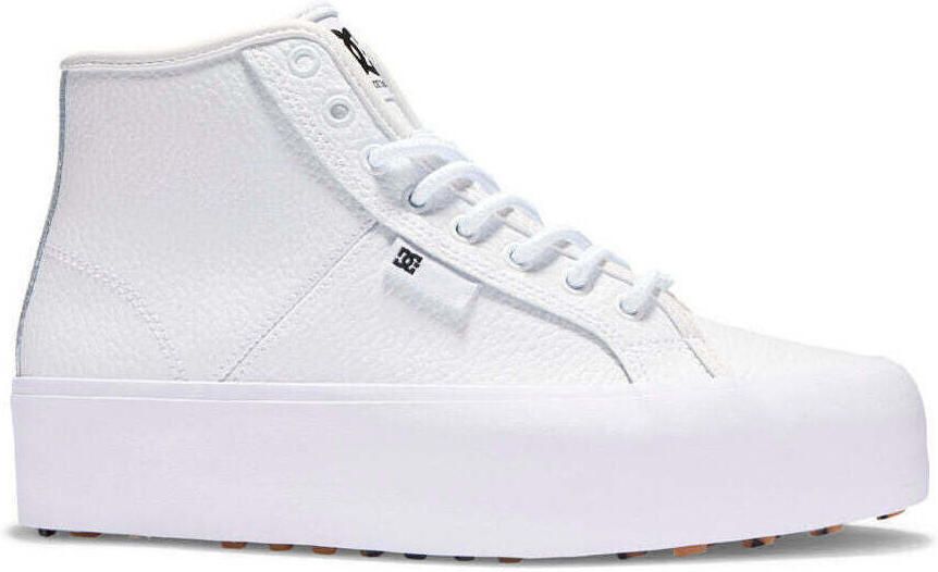 DC Shoes Hoge Sneakers Manual Hi Wnt Adjs300286 White White (Ww0)