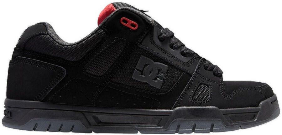DC Shoes Stag Heren Sneakers Skater Skate Schoenen Zwart 320188-BYR - Foto 4