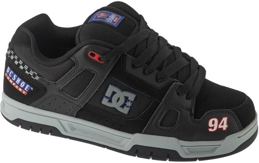 DC Shoes Stag Mannen Zwart Sneakers