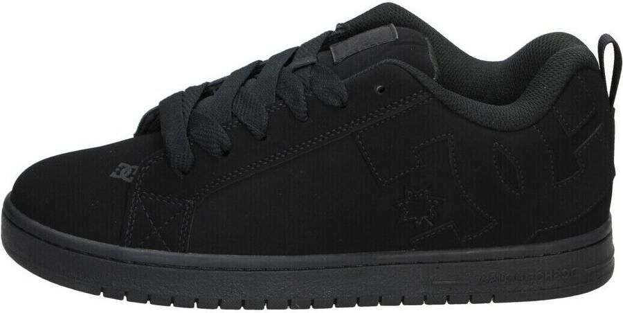 DC Shoes Court Graffik Sneakers Heren Zwart Suède - Foto 2