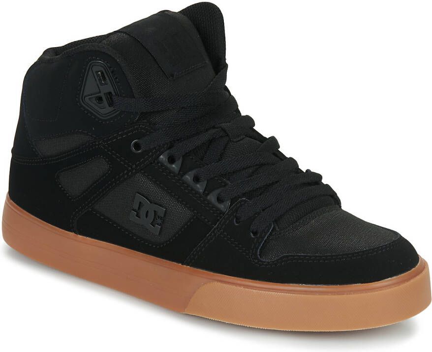 DC Scarpa Da Skate Uomo Pure High-top: Tomaia In Pelle Resistente All'Acqua, Design Classico, Durabilità E Stile Per Lo Skateboarding