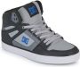 DC Shoes Pure High Top Wc Sneakers Grijs Man - Thumbnail 2