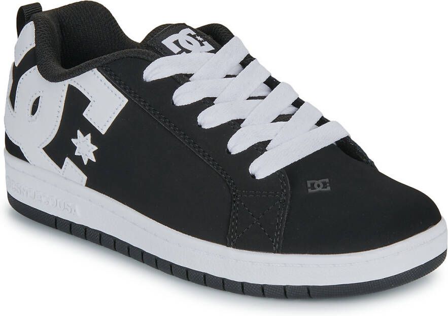 DC Shoes Court Graffik Jeugdtrainers Black White Kinderen - Foto 4