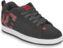 DC Court Graffik Skate Schoenen zwart - Thumbnail 1