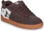 DC Court Graffik Skate in bruin formaten: 42.5 - Thumbnail 1