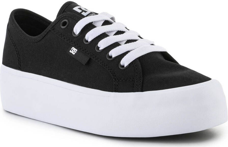 DC Shoes Lage Sneakers DC MANUAL PLATFORM ADJS300280-BKW - Foto 2
