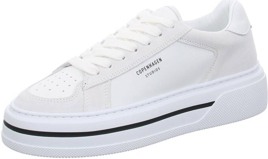 Copenhagen Shoes Cph181 Witte Sneaker Sportieve Silhouet Geborduurde Details Wit Dames - Foto 6