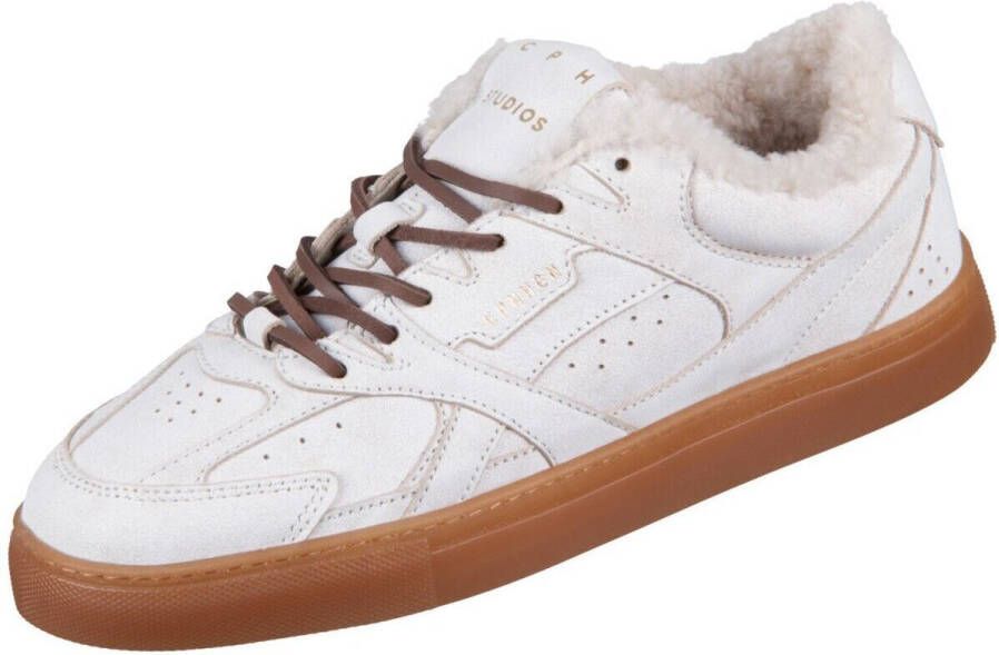 Copenhagen Studios Copenhagen CPH63 witte damessneaker vintage look met wol gevoerd - Foto 9