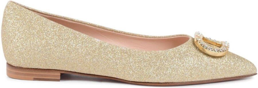 Dee Ocleppo Ballerina's DFlat Ballerina Flats Goud