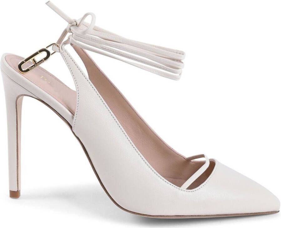 Dee Ocleppo Sandalen De Harper Slingback Pomp Wit