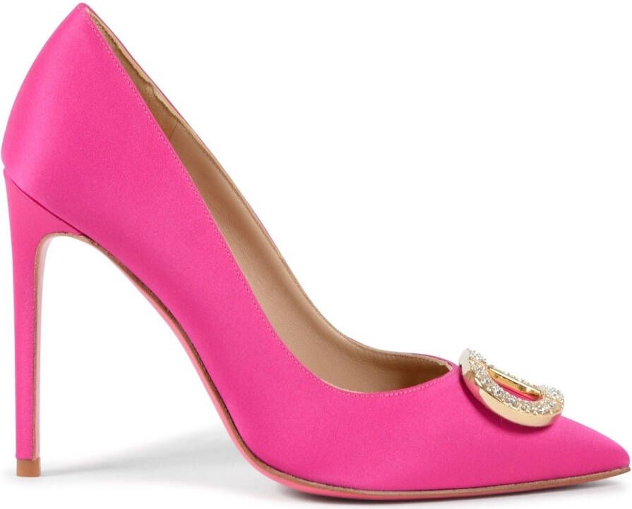 Dee Ocleppo Sneakers Crystal Buckle Pump Hoge Hak
