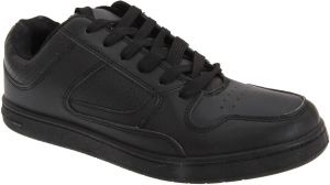 Dek Heren Euston kanttrainers (Zwart)