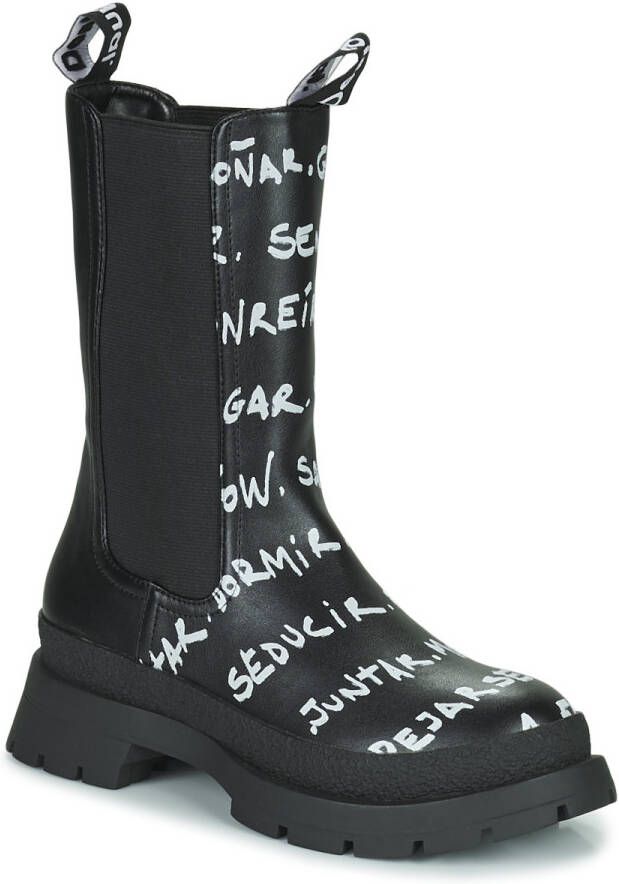 Desigual Laarzen SHOES CHELSEA HIGH LETTERING