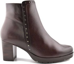 Desiree Enkellaarzen Botines de Piel de tacón alto by