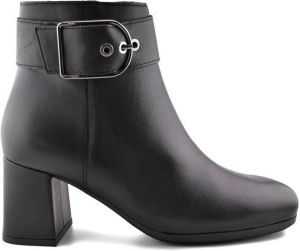 Desiree Enkellaarzen Botines negros de Piel de tacón alto by