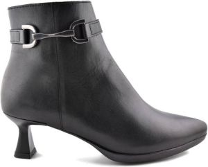 Desiree Enkellaarzen Botines negros de Piel de tacón by