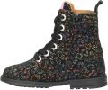 Develab Veterschoen hoog Veterschoen hoog zwart - Zwart
