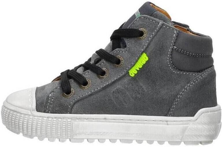 Develab Veterschoenen Hoog Veterschoenen Hoog Donkergrijs