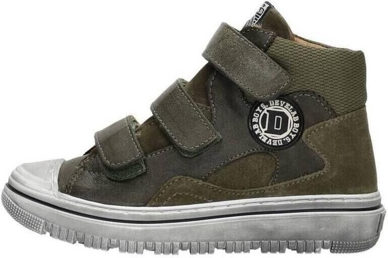 Develab 44307 Lage sneakers Leren Sneaker Jongens Kids Groen - Foto 3