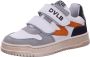 Develab leren sneakers wit oranje blauw Leer Meerkleurig 28 - Thumbnail 6