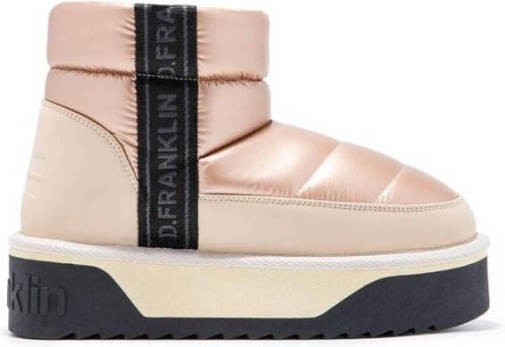 D.Franklin Laarzen Nordic V.2 Low Bomb Beige 371010-BEIGE