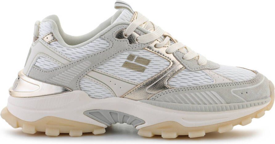 D.Franklin Lage Sneakers 347 Track Flame DFSH347007-GOLD Metallic Gold - Foto 2