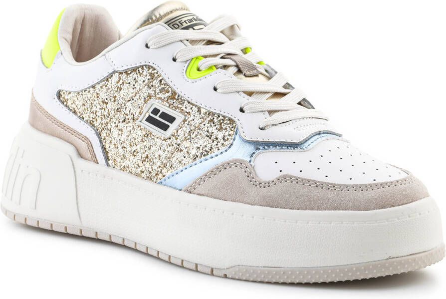 D.Franklin Lage Sneakers Court Basic Glitter DFSH321096-GOLD