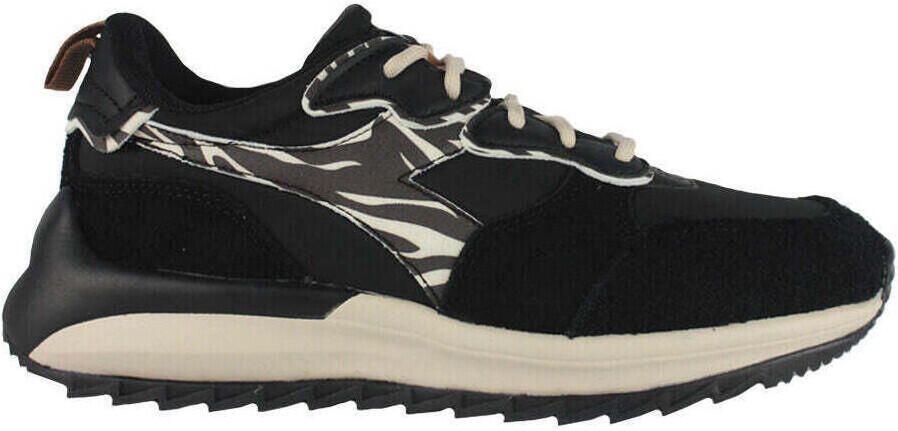 Diadora Lage Sneakers Jolly Animalier 501.178617 01 C9994 Black Parchment - Foto 6