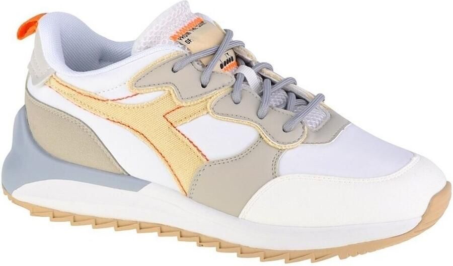 Diadora Comfortabele Lage Canvas Sneakers White Unisex - Foto 8