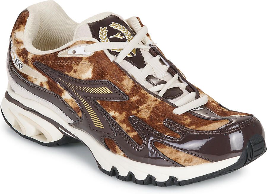 Diadora Heritage Mythos Propulsion black coffee multi bruin