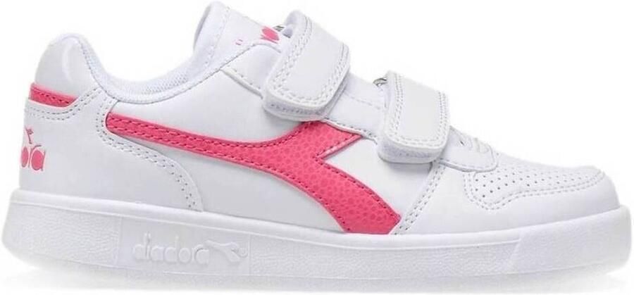 Diadora Lage Sneakers Playground Ps 101.175782 01 C2322 White Hot Pink