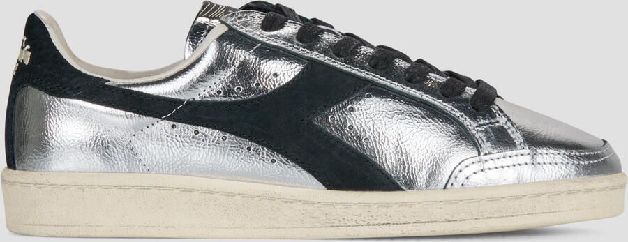 Diadora Lage Sneakers PRESTIGE 80 201.18227 METAL USED-90002 ARGENTO - Foto 3