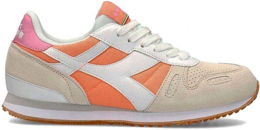 Diadora Lage Sneakers Titan Wn Soft 501.174337 01 C8491 White Canteloupe
