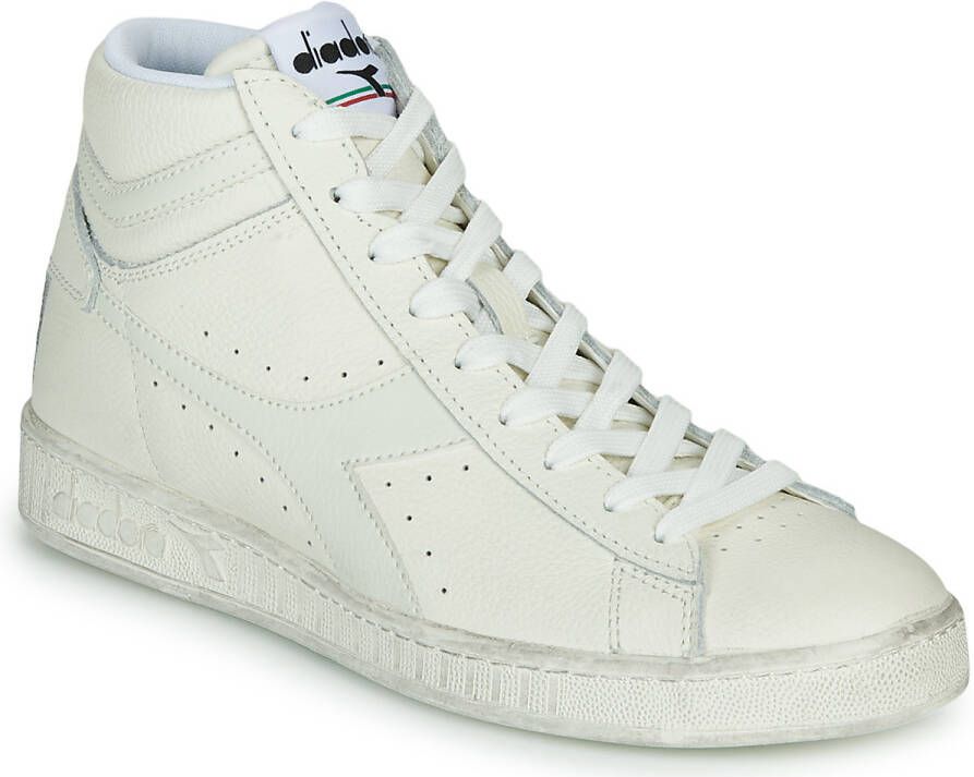 Diadora Witte Game L High Waxed Hoge Sneaker