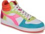 Diadora Magic Basket Demi Croco Woman Hoge sneakers Leren Sneaker Dames Multi - Thumbnail 2