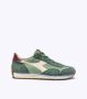 Diadora Groene Sneakers met Veters en Appliqué Logo - Thumbnail 2