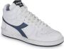 Diadora Witte Leren Sneakers voor White - Thumbnail 4