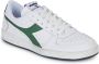 Diadora Magic Basket Low Icona Lage sneakers Leren Sneaker Wit - Thumbnail 4