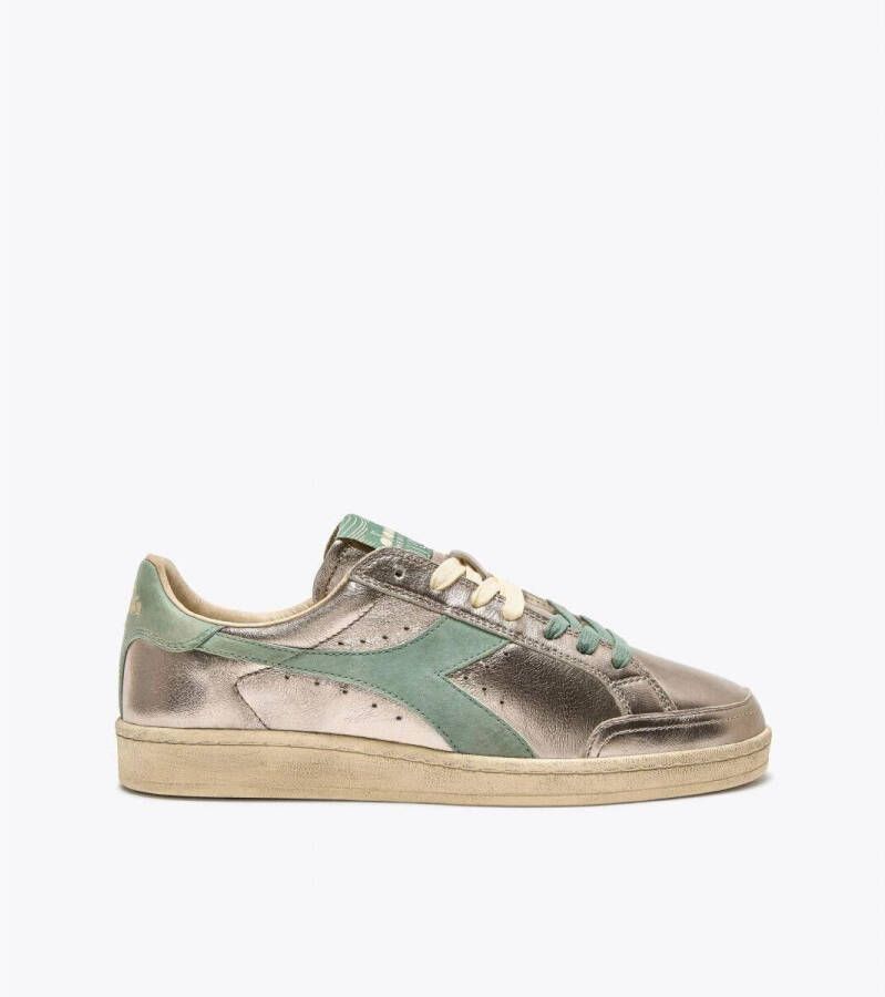 Diadora Lage Sneakers PRESTIGE 50 201.18227 METAL USED-25087 BEIGE SESAMO