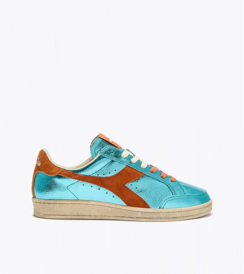 Diadora Lage Sneakers PRESTIGE 70 201.18227 METAL USED-54171 AZZURRO CURACAO
