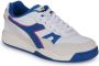 Diadora Leren herensneakers Lente zomer collectie Blauw - Thumbnail 2