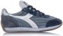 Diadora Premium Unisex Sneakers Equipe H Dirty Stone Wash Evo Blauw Heren - Thumbnail 2