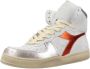 Diadora Heritage MI Basket metal pigskin used white orange Wit - Thumbnail 3