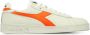 Diadora Fluo Wax Lage Sneakers White Heren - Thumbnail 3